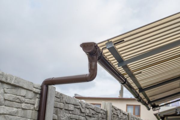 Plastic Downspout Installation in Valencia